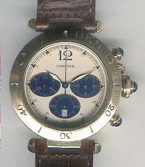 Photo: Sells Bracelet watch - mechanical Men - ROLEX CARTIER - PASHA DAY-DATE