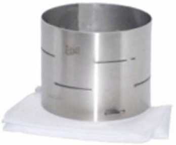 Photo: Sells Gastronomy and cooking STAINLESS STEEL CHEESE MOLD UNTIL 750 G WEIGHT