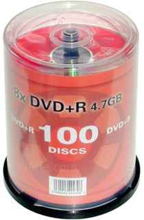 Photo: Sells Consumables MOVIESTYLE - DVD+R 4,7GO MOVIESTYLE 8X, CAKEBOX 100 PIECES