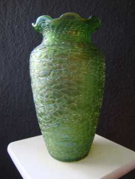 Photo: Sells Glass object ART NOUVEAU VASE LOETZ AUSTRIA - Vase