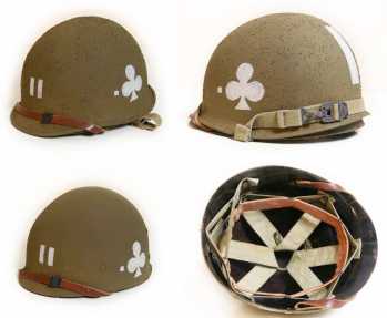 Photo: Sells Helmet US-M1 RECONDITIONNE - Between 1939 and 1945