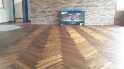 Photo: Sells Do-it-yourself and tool AFRICAN WOOD FLOORING - PARQUET AFRICANO MASSELLO BLACK HYEDUA