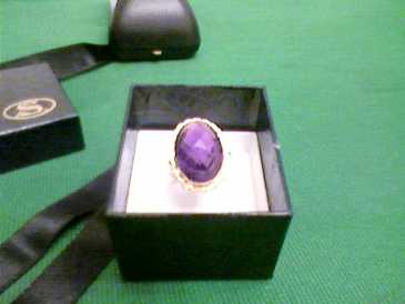 Photo: Sells Ring With amethyst - Women