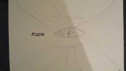 Photo: Sells Drawing FREMDE AUGEN 33 - Contemporary