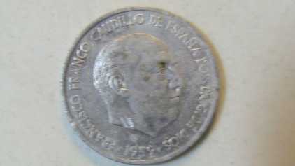Photo: Sells Royal money FRANCISCO FRANCO  1959