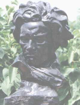 Photo: Sells Bust Plaster - MOLIERE ET BEETHOVEN - Contemporary