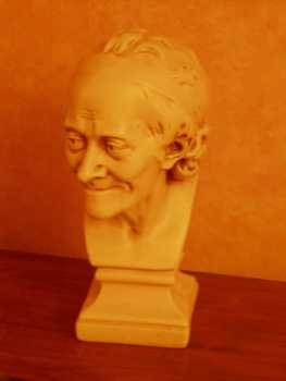 Photo: Sells Bust Plaster - VOLTAIRE - Contemporary