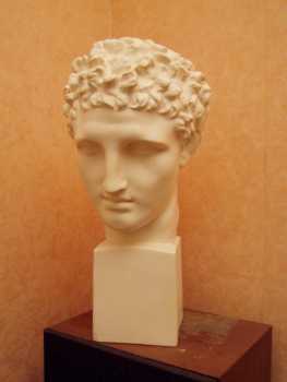 Photo: Sells Bust Plaster - HERMES - Contemporary