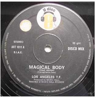 Photo: Sells Vinyl album 33 rpm Techno, electro, dance - MAGICAL BODY - LOS ANGELES TF