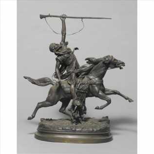 Photo: Sells Statue Bronze - PROSPER LECOURTIER - Contemporary