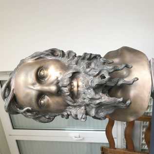Photo: Sells Bust Bronze - FILOSOFO - XXth century
