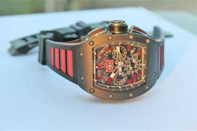 Photo: Sells Chronograph watch Men - RICHARD MILLE - RM011 FELIPE MASSA TITANIUM