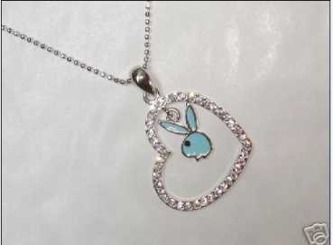 Photo: Sells Necklace Women - PLAYBOY - COLLIER PLAYBOY STRASS NEUF