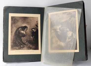 Photo: Sells Engraving GENOVA. QUADRI ANTICHI. GALLERIE DEI PALAZZI ROSSO - XXth century