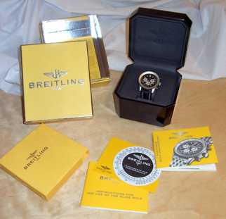 Photo: Sells Bracelet watch - mechanical BREITLING - NAVITIMER 50TH ANIVERSARIO