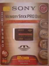Photo: Sells Office computer SONY - MEMORY STICK PRO DUO 2GB