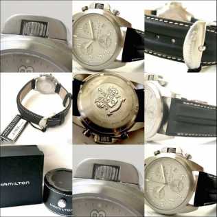 Photo: Sells Chronograph watch Men - HAMILTON - CHRONO KHAKI ACTION