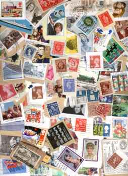 Photo: Sells Stamps / postal cards TIMBRES