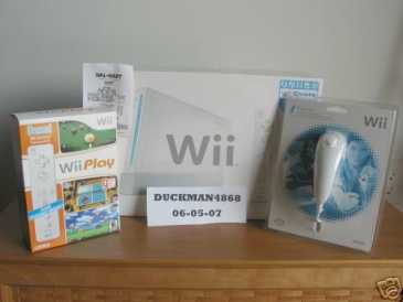 Photo: Sells Video game NINTENDO WII - GAME CONSOLE SYSTEM 14 GAMES + 4 CONTROL