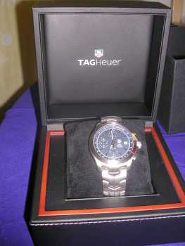 Photo: Sells Chronograph watch Men - TAG HEUER - LINK CALIBRE 16 CFJ 2110