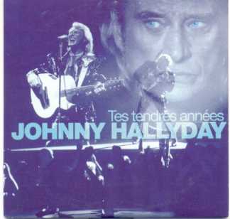 Photo: Sells CD Pop, rock, folk - TES TENDRES ANNEES - JOHNNY HALLYDAY