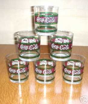 Photo: Sells 6 Glass COCA COLA - LIBERTY