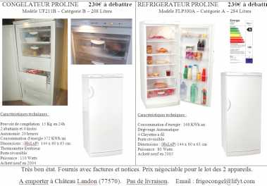 Photo: Sells Electric household appliances PROLINE - FLP300A+UF211B
