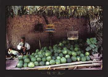 Photo: Sells Fruit and vegetable Water melon