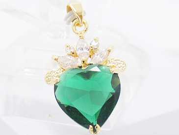 Photo: Sells Pendant With emerald - Women