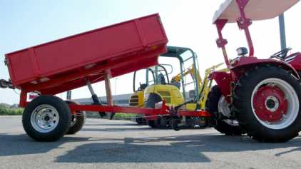 Photo: Sells Agricultural vehicle DELEKS - RIMORCHIO AGRICOLO