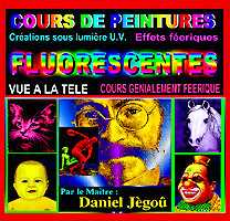 Photo: Sells Painting and drawing CD DE 30 COURS DE PEINTURE FLUO - Contemporary