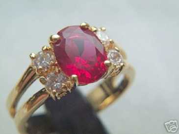 Photo: Sells Precious jewel With ruby - Women