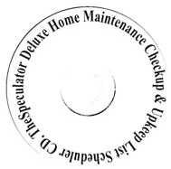 Photo: Sells 25 CDs HOME MAINTENANCE SCHEDULER CD.