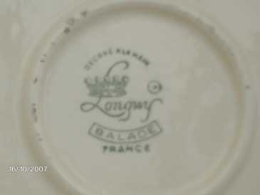 Photo: Sells Porcelain LONGWY - Dish