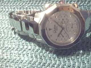 Photo: Sells Chronograph watch Men - GLASHUTTE - CRONOGRAFO SPORT ACCIAIO