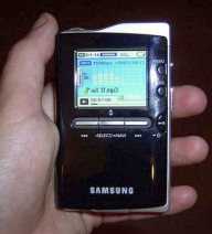 Photo: Sells MP3 player SAMSUNG - YH-J70