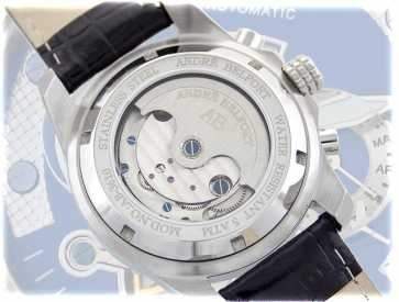 Photo: Sells Bracelet watch - mechanical Men - ANDRE BELFORT - AB-3610CUOIO