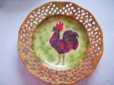 Photo: Sells Porcelain LE COQ - Plate