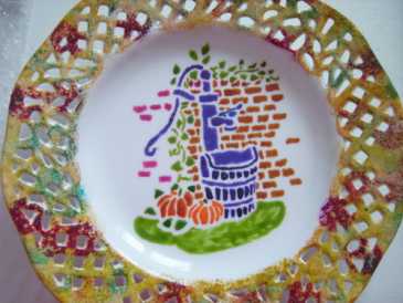 Photo: Sells Porcelain CAMPAGNE - Plate