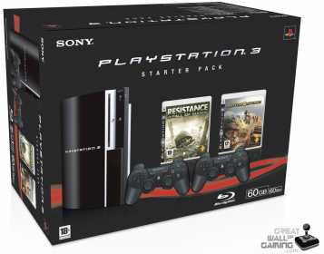 Photo: Sells Video game SONY - STARTER PACK 60 GO - CONSOLE PLAYSTATION 3 STARTER PACK 60 GO