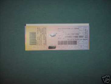 Photo: Sells Concert ticket CONCERT TOKIO HOTEL DIMANCHE 9 MARS 2008  A BERCY - BERCY