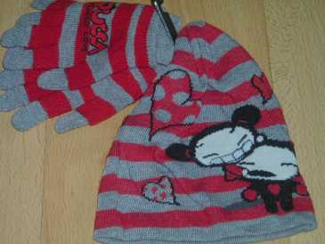 Photo: Sells Clothing Children - PUCCA - BONNET+GANTS+MITAINES PUCCA.NEUF