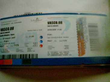 Photo: Sells Concert tickets CONCERTO VASCO ROSSI 2008 - ROMA STADIO OLIMPICO PRATO