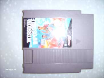 Photo: Sells Video game NINTENDO NES - MISSION IMPOSSIBLE