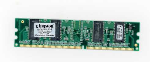 Photo: Sells Memories KINGSTON - RAM KINGSTON DDR-266MHZ  128MB KTM3304/128 PC2100