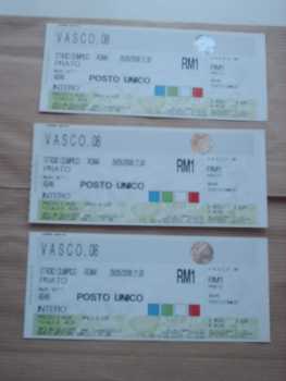 Photo: Sells Concert tickets CONCERTO VASCO ROSSI - ROMA