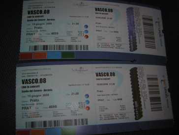 Photo: Sells Concert tickets VASCO ROSSI BIGLIETTI A PREZZO RIDICOLO! - ANCONA