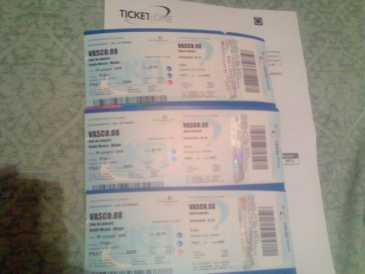 Photo: Sells Concert tickets CONCERTO VASCO ROSSI MILANO 6/6/08 - MILANO - SAN SIRO