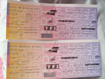 Photo: Sells Concert tickets CELINE DION ABERCY LE 27MAI2008 - PARIS BERCY