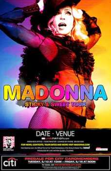Photo: Sells Concert ticket MADONNA STICKY&SWEET TOUR - ROMA